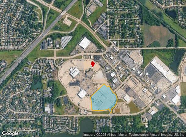  3340 Mall Loop Dr, Joliet, IL Parcel Map