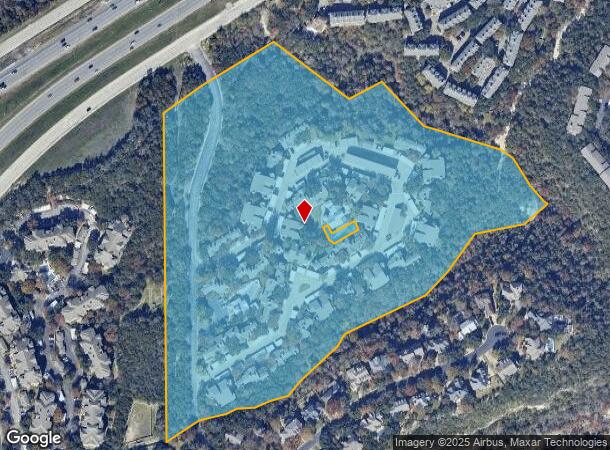  2800 Bartons Bluff Ln, Austin, TX Parcel Map