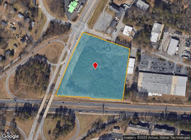  600 Danielsville Rd, Athens, GA Parcel Map