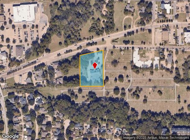 695 W Rusk St, Rockwall, TX Parcel Map