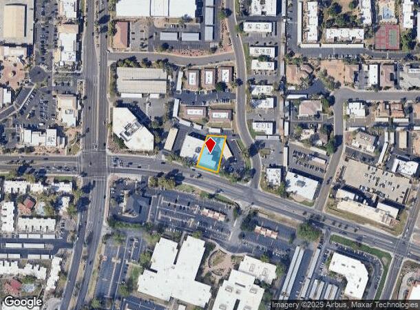  8546 E Via De Ventura, Scottsdale, AZ Parcel Map