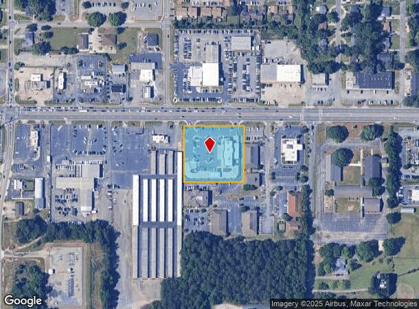 621 Russell Pkwy, Warner Robins, GA Parcel Map