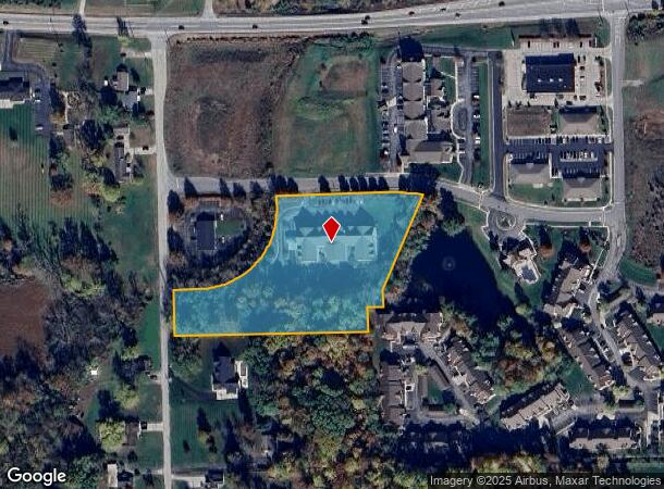 4895 Pine Ridge Dr, Columbus, IN Parcel Map