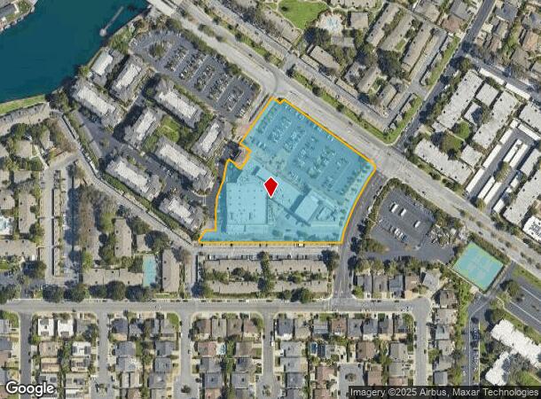  1070 Foster City Blvd, Foster City, CA Parcel Map