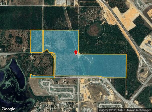  Citrus Grove Rd, Minneola, FL Parcel Map