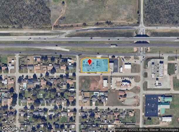 507 Sw Access Rd, Iowa Park, TX Parcel Map