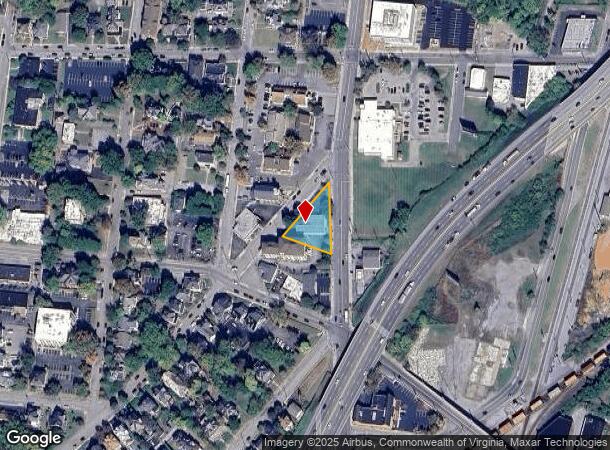 1211 S Jefferson St, Roanoke, VA Parcel Map