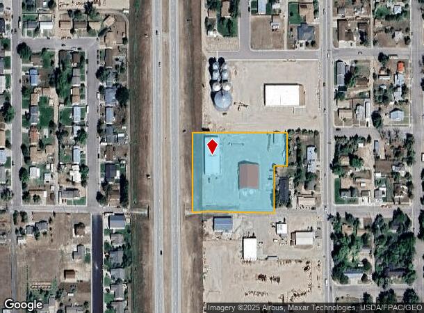  1656 Walnut St, Wheatland, WY Parcel Map