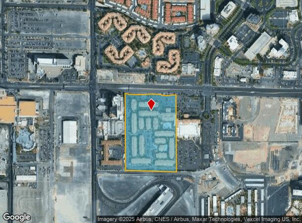 255 E Flamingo Rd, Las Vegas, NV Parcel Map