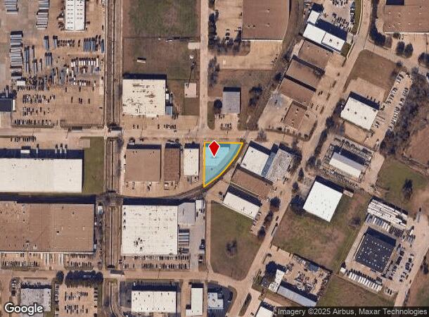  8464 Endicott Ln, Dallas, TX Parcel Map