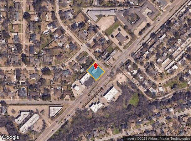  601 W Centerville Rd, Garland, TX Parcel Map