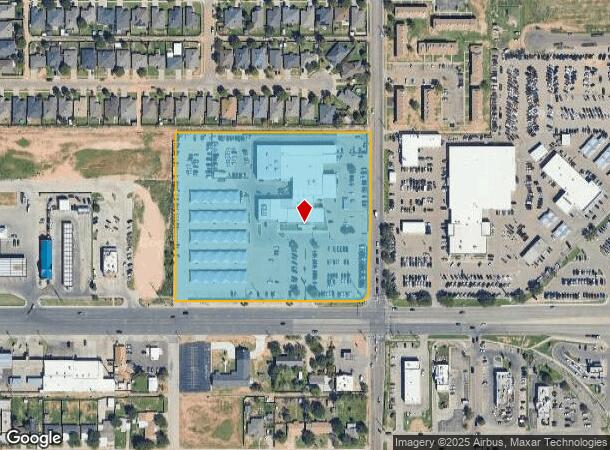  6102 19Th St, Lubbock, TX Parcel Map