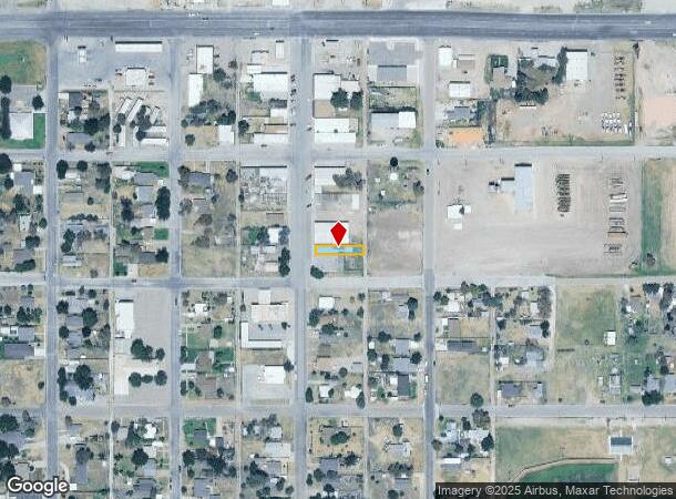 214 Main St, Idalou, TX Parcel Map