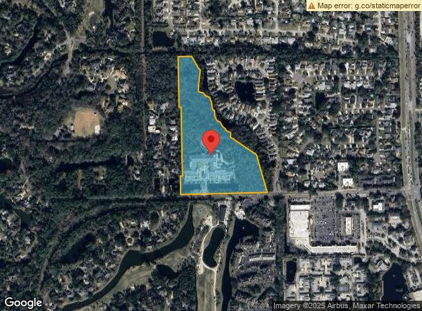  405 Solana Rd, Ponte Vedra Beach, FL Parcel Map