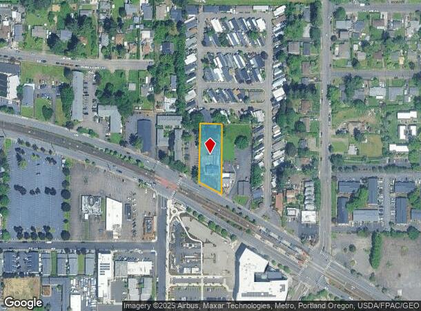 18531 E Burnside St, Portland, OR Parcel Map