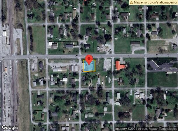  501 E Franklin St, Sesser, IL Parcel Map