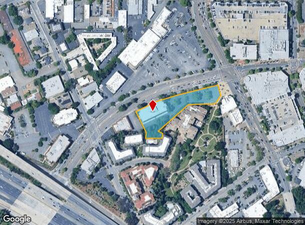  1855 Olympic Blvd, Walnut Creek, CA Parcel Map