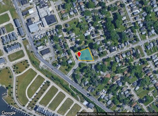  601 E St, Lorain, OH Parcel Map