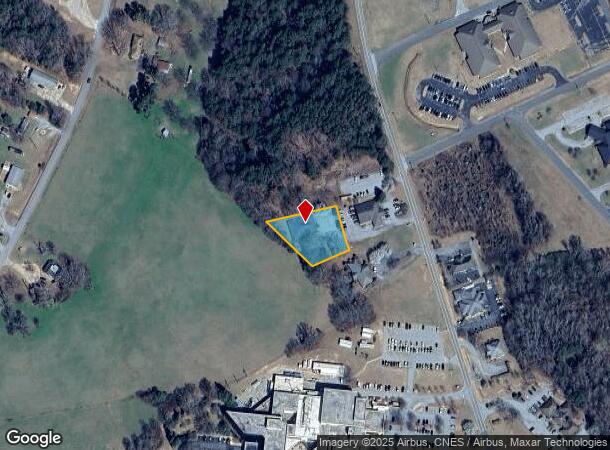  968 Medical Ridge Rd, Clinton, SC Parcel Map