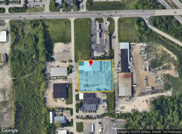  6045 Birch Rd, Flint, MI Parcel Map