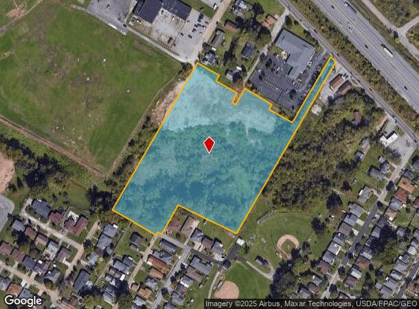 540 26Th St, Dunbar, WV Parcel Map