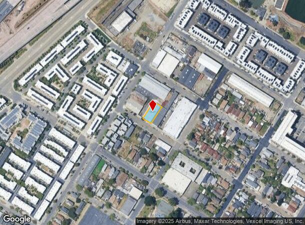 1726 15Th St, Oakland, CA Parcel Map