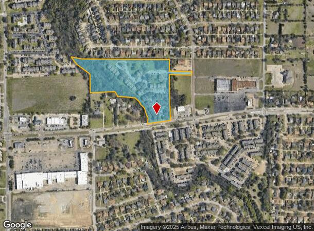 1255 W Pleasant Run Rd, Lancaster, TX Parcel Map