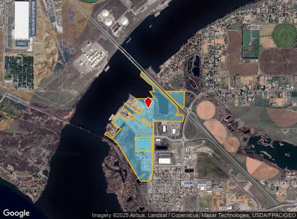  336 Grain Terminal Rd, Burbank, WA Parcel Map