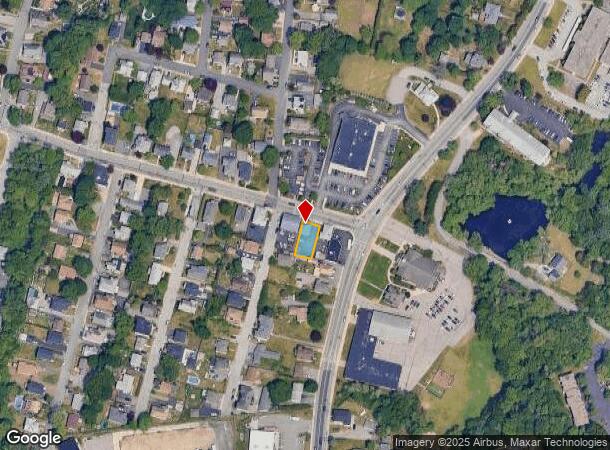 1025 Cass Ave, Woonsocket, RI Parcel Map