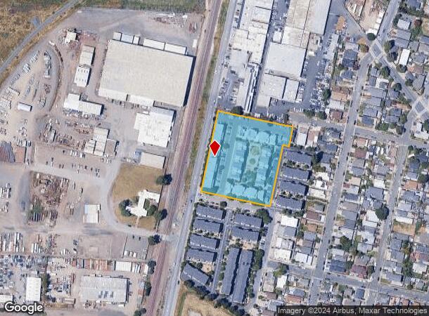  2832 Giant Rd, San Pablo, CA Parcel Map