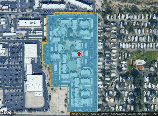 850 E Wetmore Rd, Tucson, AZ Parcel Map