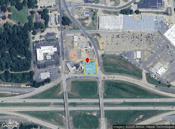 100 Woodward Ave, Ruston, LA Parcel Map