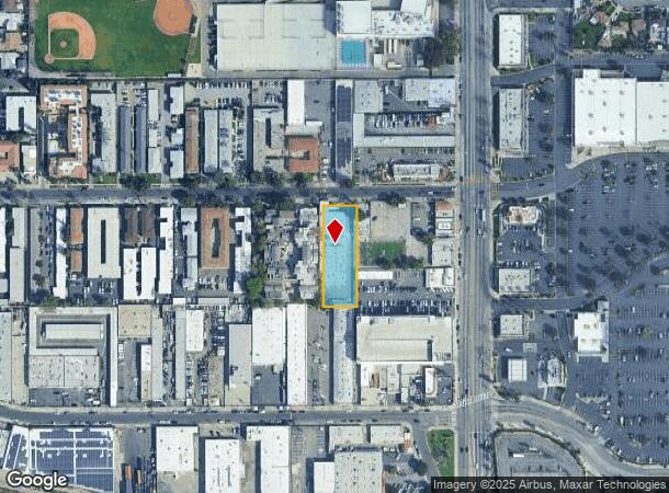 14532 Blythe St, Panorama City, CA Parcel Map