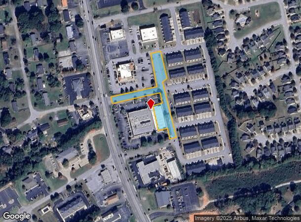 340 Village Creek Dr, Boiling Springs, SC Parcel Map