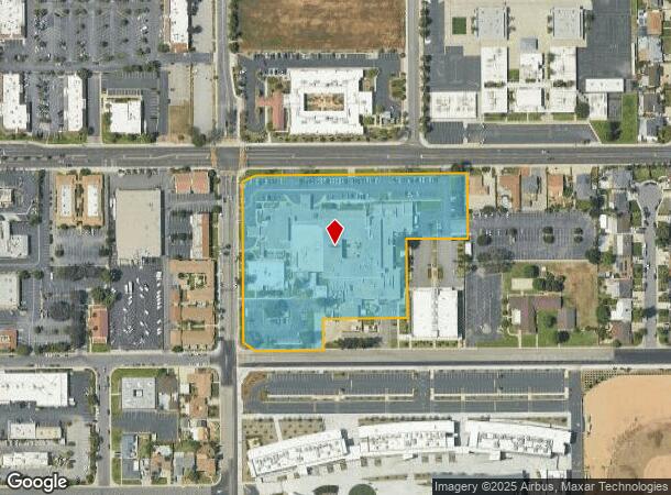 5451 Walnut Ave, Chino, CA Parcel Map