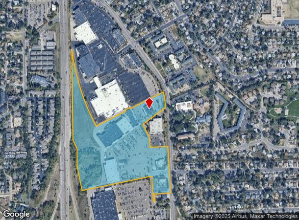 2110 Southgate Rd, Colorado Springs, CO Parcel Map