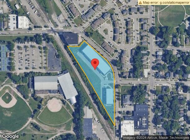  1025 Clancy Ave Ne, Grand Rapids, MI Parcel Map