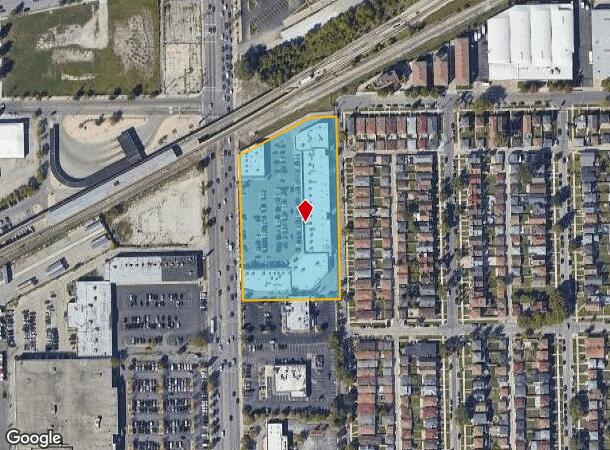  5151 S Pulaski Rd, Chicago, IL Parcel Map