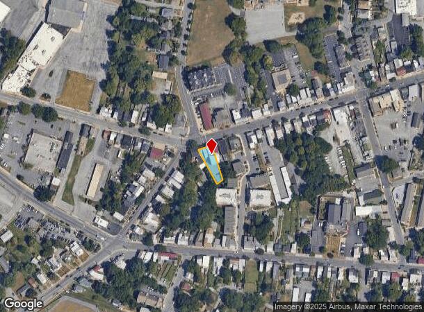  362 W Patrick St, Frederick, MD Parcel Map