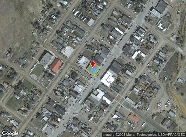  1201 Greene St, Silverton, CO Parcel Map