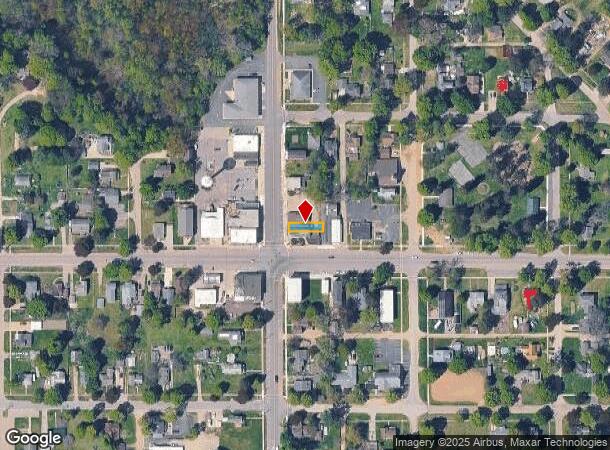  108 N Paw Paw St, Lawrence, MI Parcel Map