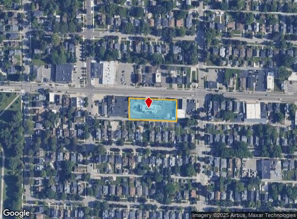  1130 Fulton St W, Grand Rapids, MI Parcel Map