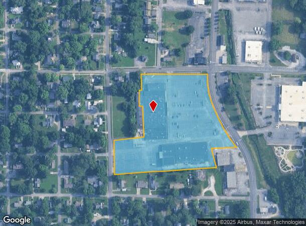  608 S Jefferson St, Athens, AL Parcel Map