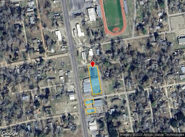  411 E Main St, Daisetta, TX Parcel Map