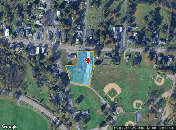 84 Main St, Big Flats, NY Parcel Map