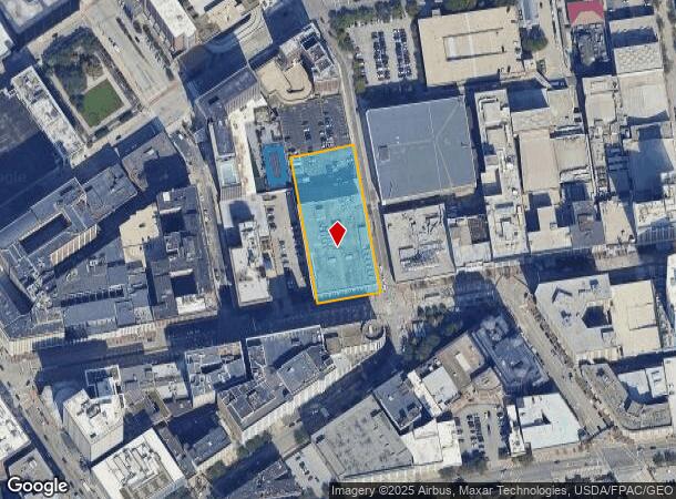  1255 Euclid Ave, Cleveland, OH Parcel Map