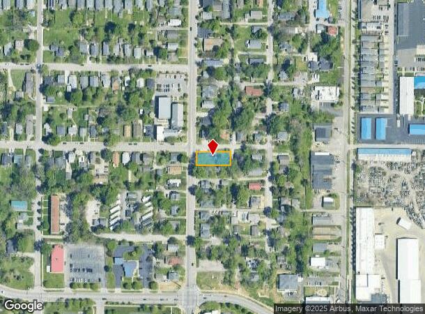  1101 S Rogers St, Bloomington, IN Parcel Map