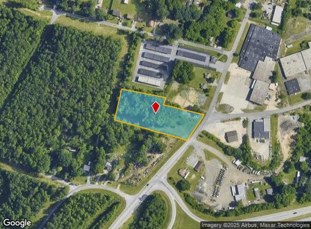  1406 Old Thomasville Rd, High Point, NC Parcel Map