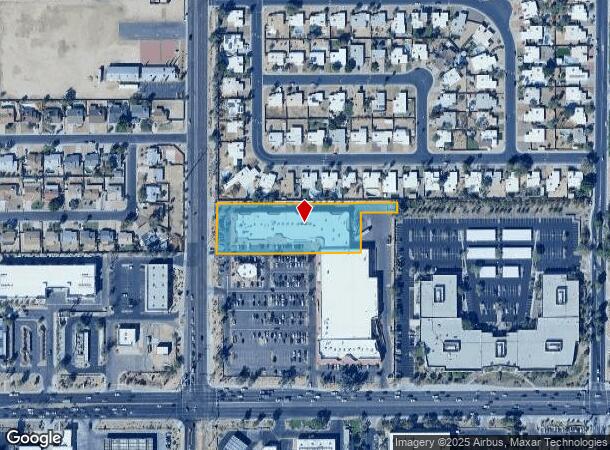 2720 W Baseline Rd, Tempe, AZ Parcel Map