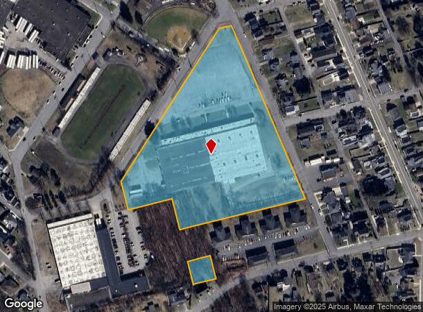  1 Maxson Dr, Old Forge, PA Parcel Map